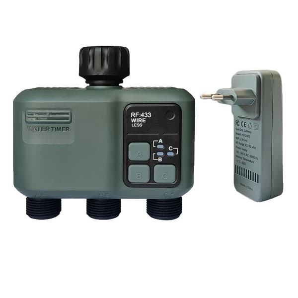 Vandtimer, Smart Kontrol, Solenergi Drevet,grøn