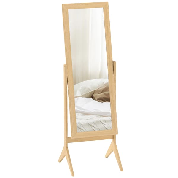 Helkroppsspegel, Fristående Design, Ek Ram, Ek