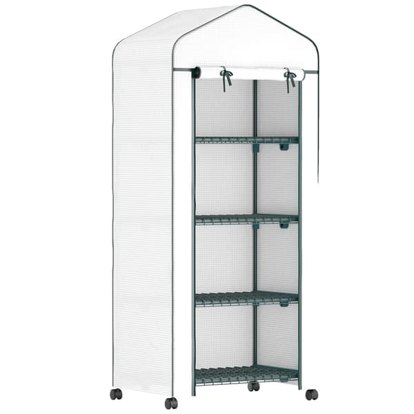 Drivhus, Vejrbestandig, Kompakt Design,Som vist