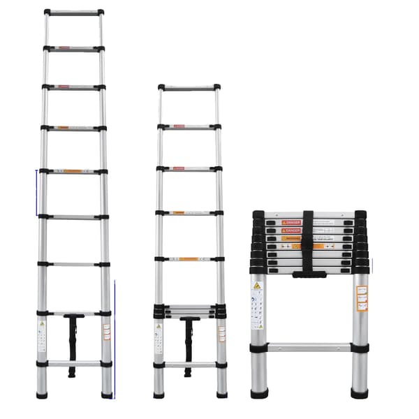 Teleskopstige, Letvægts, Kompakt Design,MFLF-2.6M