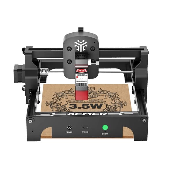 Mini Lasergravyr, Kompakt Design, Mångsidig Materialkompatibilitet,3.5W