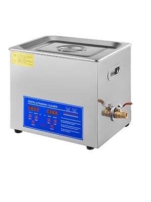 Ultralydsrenser, Premium Rustfrit Stål, Digital Timer,10L