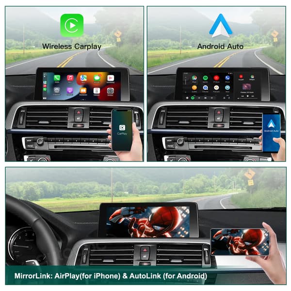 Trådlös CarPlay Android Auto Gränssnitt, Plug-and-Play Installation, Högkvalitativ Ljud,EVO