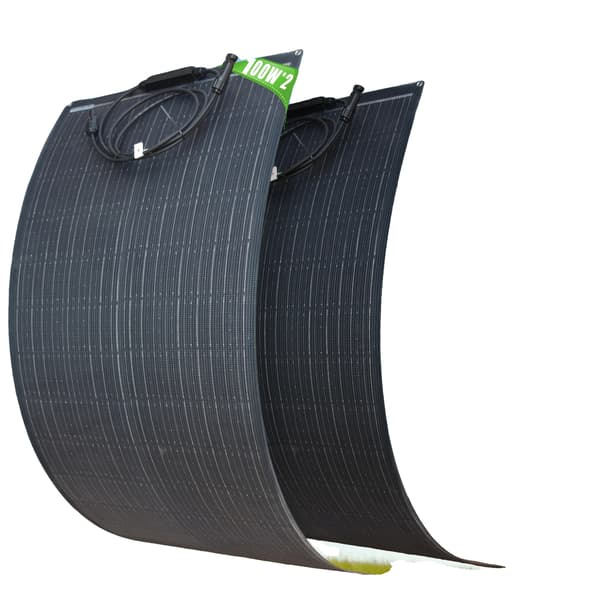 Solpanel, Letvægtsdesign, Høj Effektivitet,2PCS   100W