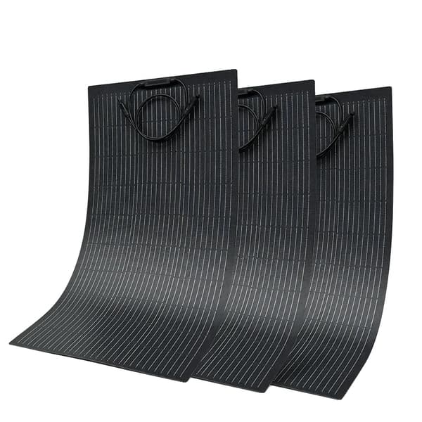 Solpanel, Flexibel Design, Hög Effektivitet,Flexibel 3PCS-100w