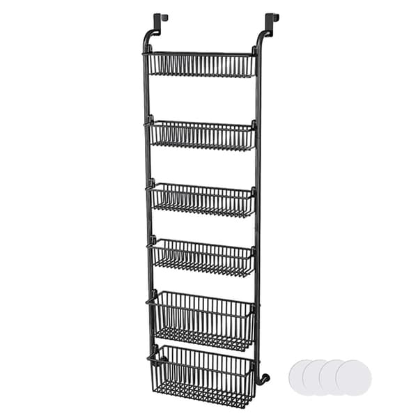 Opbevaringsreol, Multifunktionel, Kraftig Design,6 lag