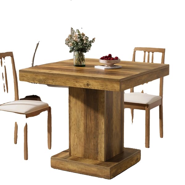 Spisebord, Pladsbesparende Design, Holdbar Konstruktion,Rustik Brun