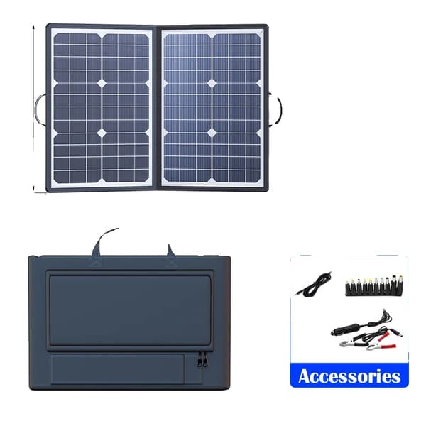 Solkraftverk, Fällbar Design, Hög Effektivitet,Solpanel