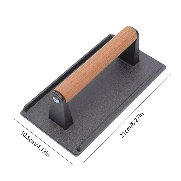 Kødpresser, Støbejern, Holdbart Design,sort