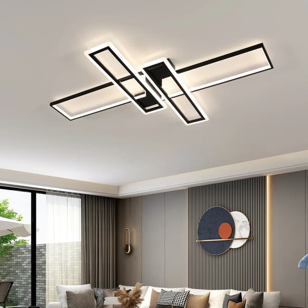 Loftlampe, Moderne Design, Energi Effektiv LED,sort