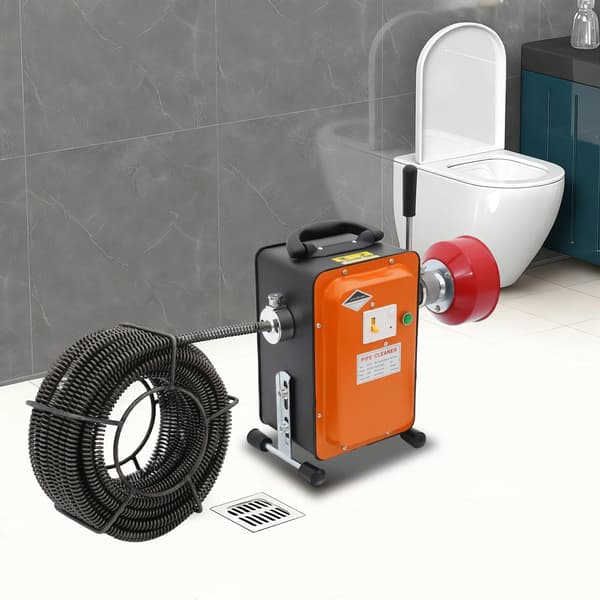 Avloppsrensare, 750W Effekt, Mångsidig Användning,orange