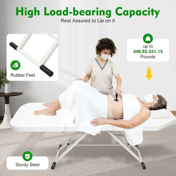 Massagebord, Bärbar Design, Robust Konstruktion,VIT