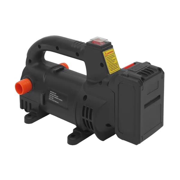 Dieselpumpe, 200W børsteløs motor, 40L/min flowhastighed,Sort