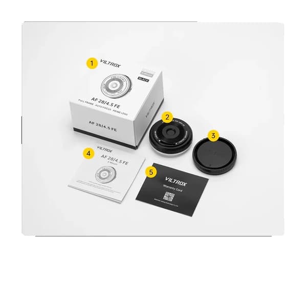 Kameralinse, Autofokus, Kompakt Design,sort, Sony E-mount（FE）