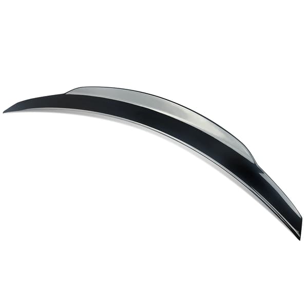Bagspoiler, Holdbart ABS-materiale, Kompatibel med Infiniti Q50,Glansfuld Sort