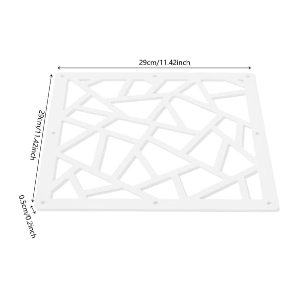 Rummdivider, Moderne Hule Design, Sæt af 12 Paneler,Uregelmæssig Geometri