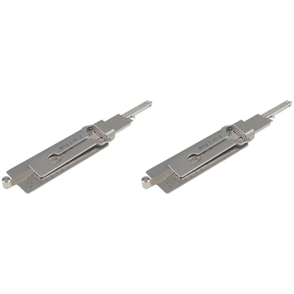 Nøgle Decoder, Rustfrit Stål, Bærbart Værktøjssæt,2PCS