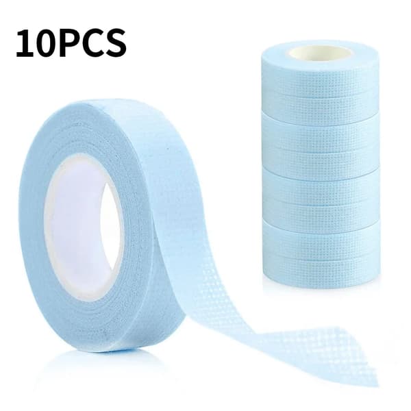 Øjenvippe Tape, Blid Klæbning, Nem Fjernelse,10pcs blå