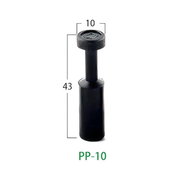Atomiserande dimmunstycke, Precision bevattning, Hållbar konstruktion,10st 10mm ändpropp