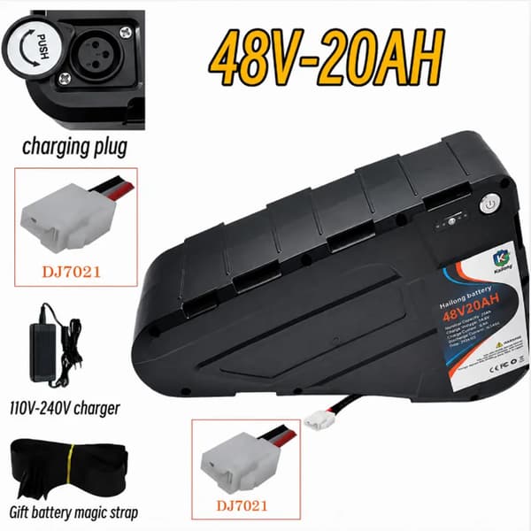 Litiumjonbatteripack, 48V, Hög kapacitet,48V 20Ah-DJ7021