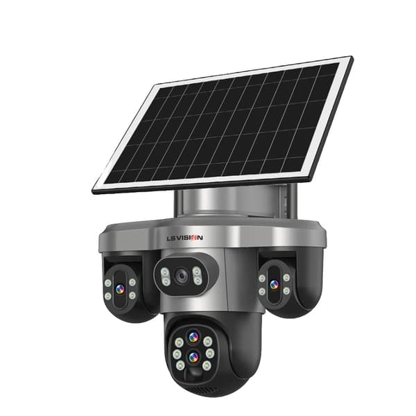 Säkerhetskamera, 360° synvinkel, 10X optisk zoom,1PC 20MP 4G 10XZoom