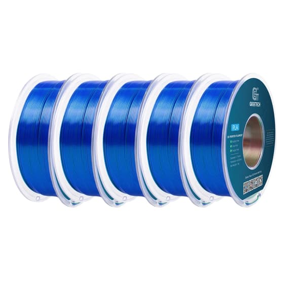 3D Filament, PLA Material, Hög Hållfasthet, Röd Blå Grön