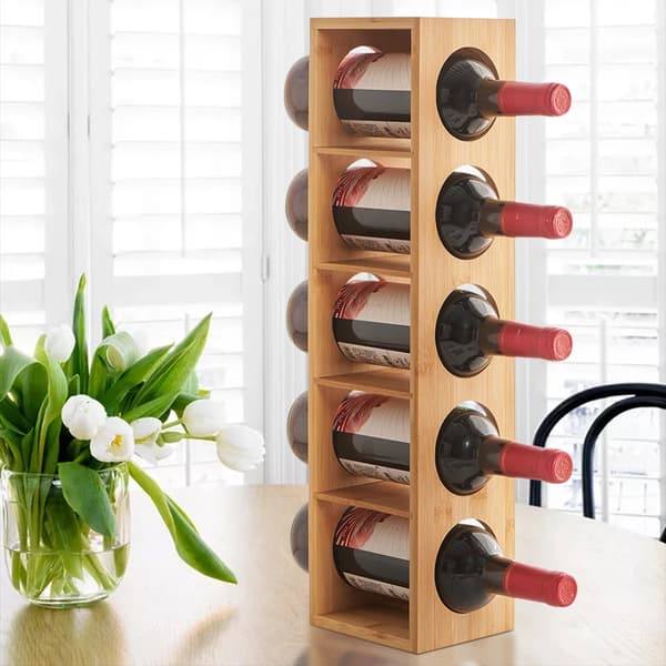 Vinkøler, 5-lags design, pladsbesparende opbevaring,GUL