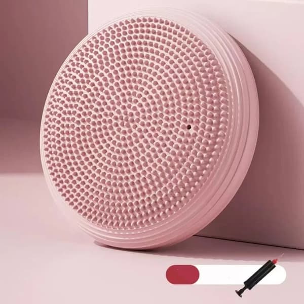 Balance Pad, PVC Materiale, Skridsikker Overflade,Pink