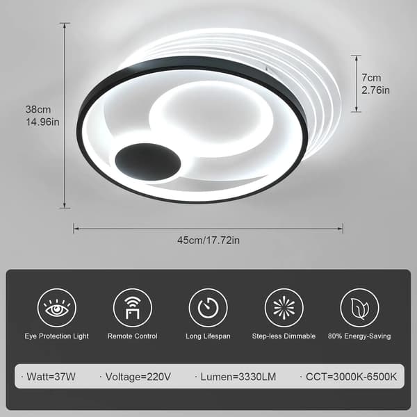 Loftlampe, Moderne Design, Dæmpbar Funktion,M