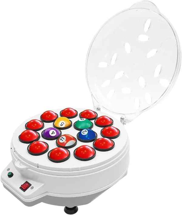 Poolbollsrengörare, Elektrisk drift, Tyst prestanda,VIT