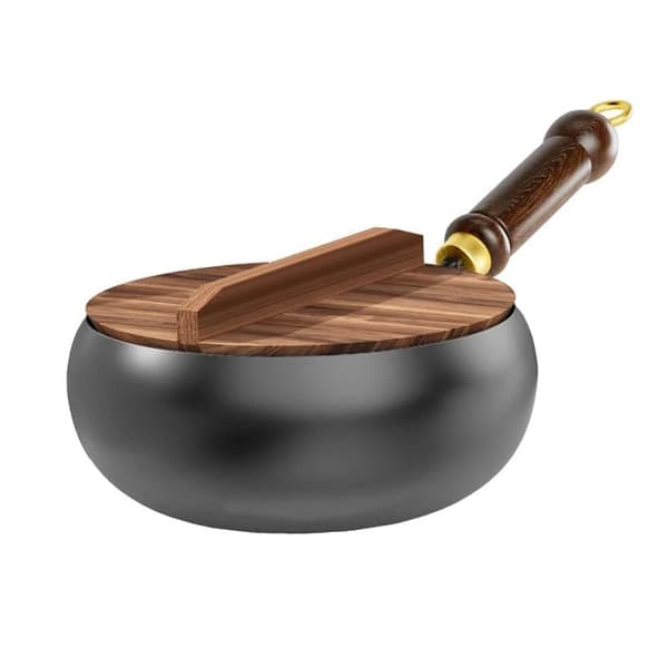 Järnpanna, Handsmidd, Utmärkt Värmebehållning,28cm
