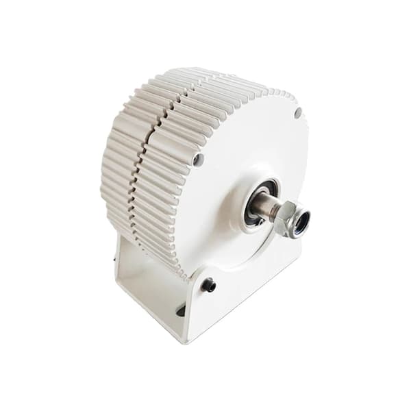 Vindkraftgenerator, Lågvarvdrift, Hög Effektivitet,24V, 2000W Med bas