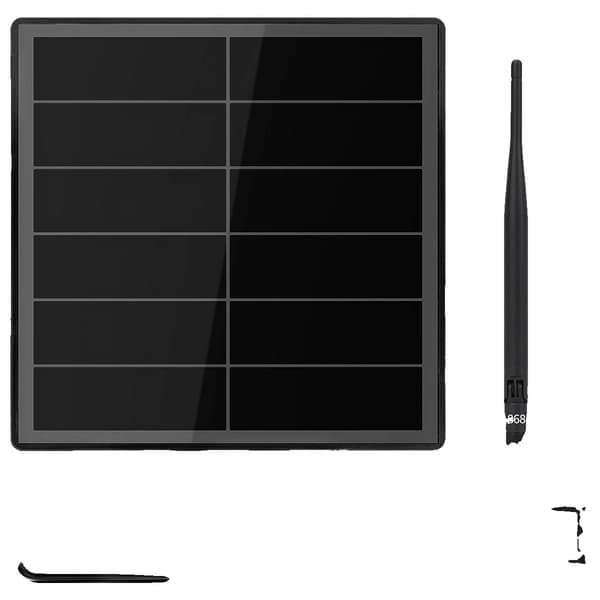Solpanel, 5W Effekt, Vattentät Design,868 Ingen LoRa Ingen Bat