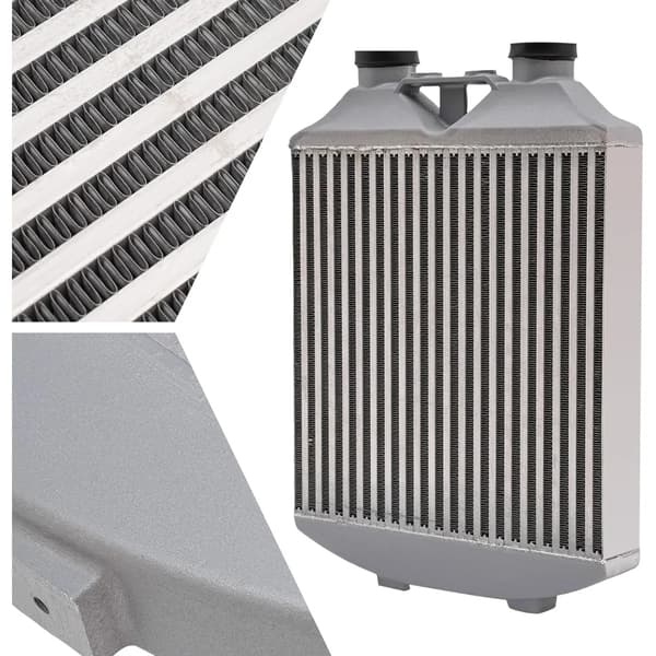 Intercooler, Alumiinirakenne, Optimoitu Lämpöhäviö,HARMAA
