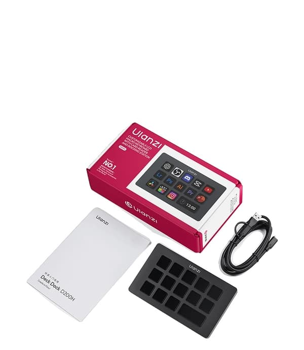Streaming Controller, 13 Programmerbare Taster, Kompakt Design,D200H NY