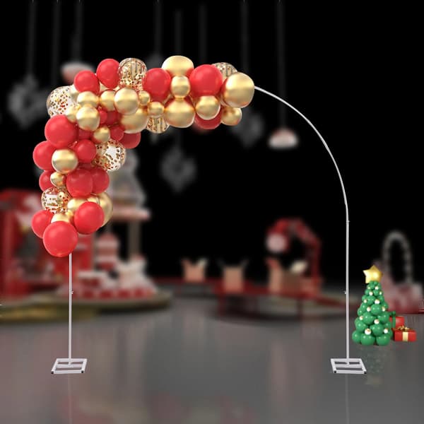 Bröllopsbåge, Hållbar Järnkonstruktion, Inomhus/Utebruk,M, VIT