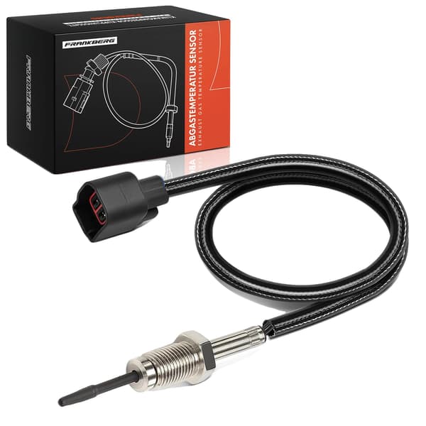 Temperatursensor, M12x1.25 gevindstørrelse, 615 mm kabel længde, 2 stikforbindelser, NTC sensor, vinkelstikhus