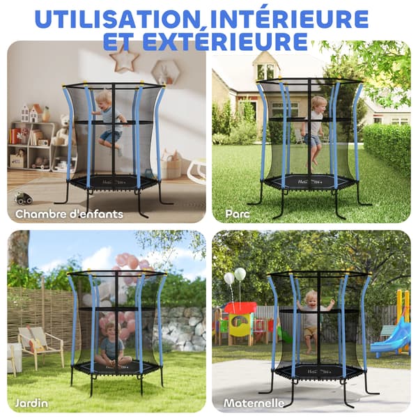 Trampolin, Sikkerhedsnet, Lynlåsåbning,hær grøn