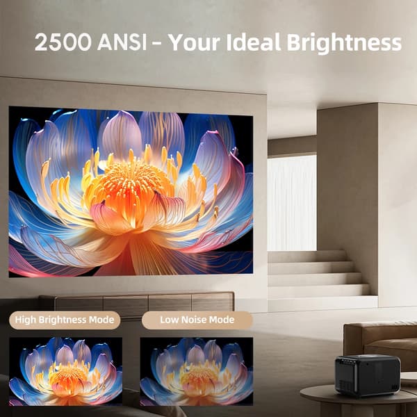 Projektor, 4K HDR Support, Smart Home Integration,A6G