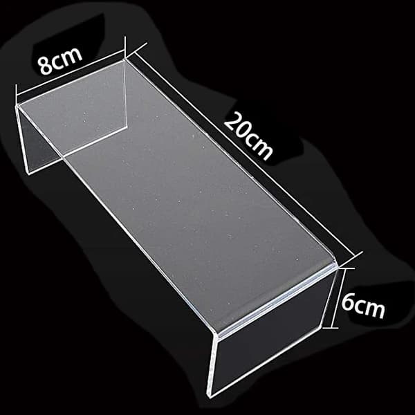 Acryl Display Stativ, Multi-Tier Smykke Organizer, Alsidig Vitrine,M 1PC