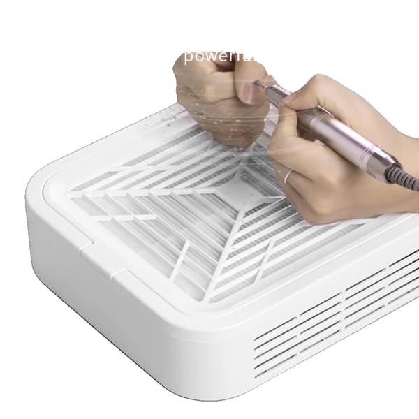 Nageldammsamlare, Låg ljudnivå, Avtagbart filter,VIT