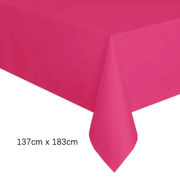 Engangsdug, ensfarvet, tilpasselig til begivenheder,137x274cm-c, O