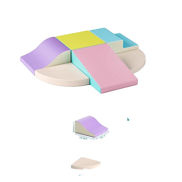 Skumblock, Utvecklingsleksakset, Säker Lekdesign,VIT