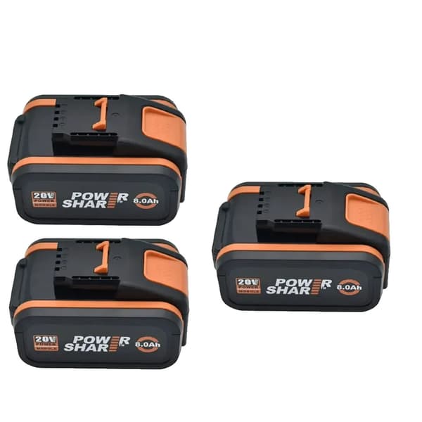 Batteri, Lithium-ion, 8000 mAh kapacitet,8.0Ah-3PCS