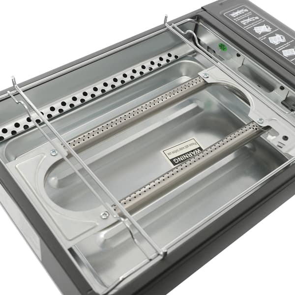 Gasgrill, Bærbar Design, Forbedrede Sikkerhedsfunktioner,sort