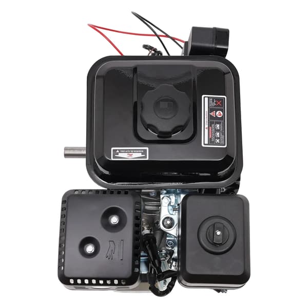 Gasmotor, 7,5 HK, Elektrisk Start,svart