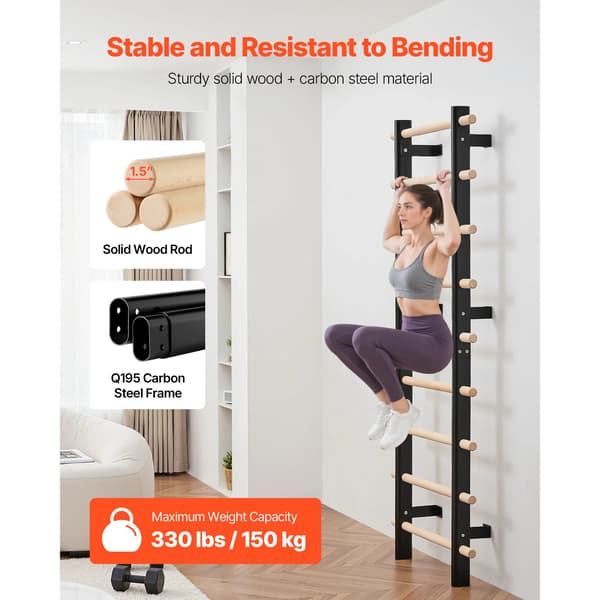 Svensk Stege, 9-Nivå Design, Stöder 150 kg,330lbs 150kg