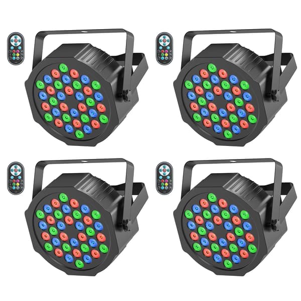 Lava-valaistus, RGB-tehosteet, DMX-ohjaus,4Pcs EU Plug