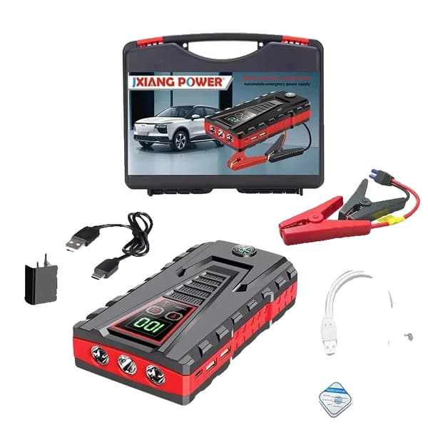 Startkablar, 6000 mAh kapacitet, 5000 A toppström, 6000mah (Standard)