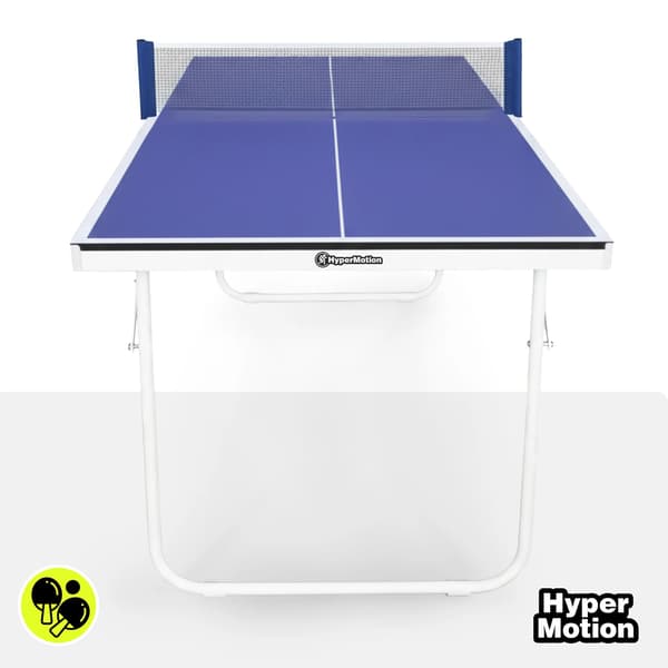Ping Pong Bord, Kompakt Design, Sikker Leg,Blå